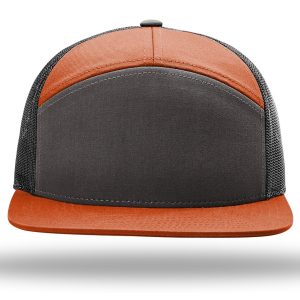 Richardson 168 Mesh Back 7 Panel Trucker Cap *Includes Embroidered Logo* *Min. Order 24* - Image 7