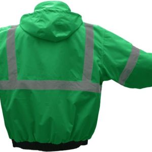 Non-ANSI Waterproof Jacket With Reflective Striping and Black Bottom – GSS 8010 Series - Image 6