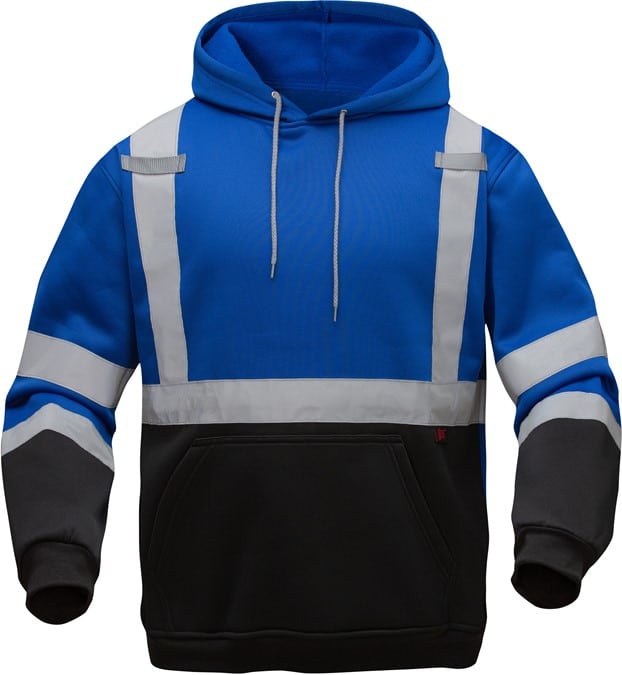 Non-ANSI Pullover Sweatshirt with Reflective Tape (1)