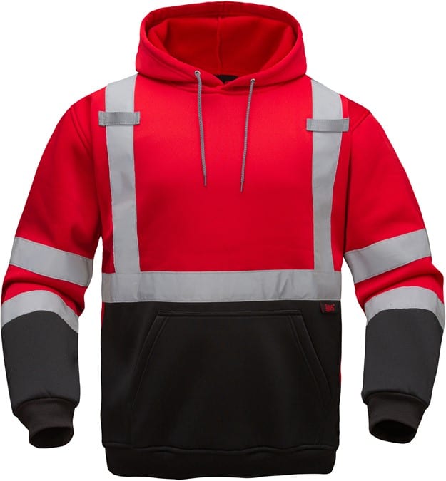 Non-ANSI Pullover Sweatshirt with Reflective Tape (3)