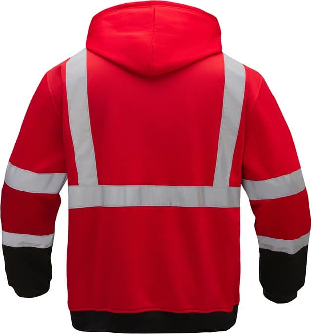 Non-ANSI Pullover Sweatshirt with Reflective Tape (4)