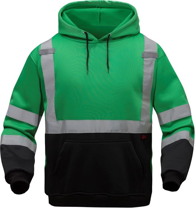 Non-ANSI Pullover Sweatshirt with Reflective Tape (5)