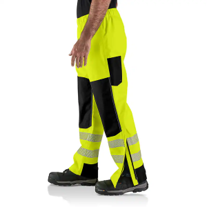 Carhartt - Class E, Storm Defender® Loose Fit Midweight Rain Pants- Brite Lime - 106692 - Image 4