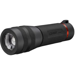 31055 - Coast - GX10 Waterproof Dual Power Flashlight - Black
