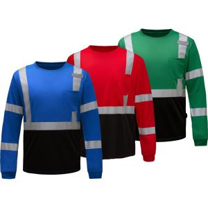 Non-ANSI Long Sleeve Shirt With Reflective Striping - GSS - 5130 Series