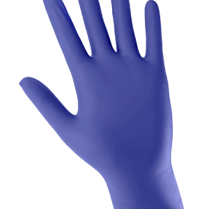 GGS 705VPF - Medical Grade Disposable Gloves - Powder Free, Violet Nitrile 5-Mil, Textured Fingers, Ambidexterous - FDA Compliant - CASE - Image 6