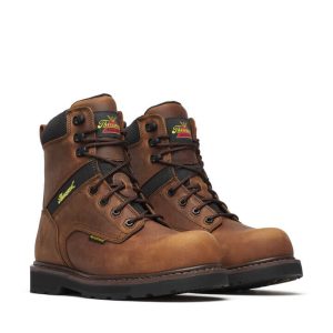 Thorogood Jobsite Series – 8″ Crazy Horse Waterproof Safety Toe – 804-4243