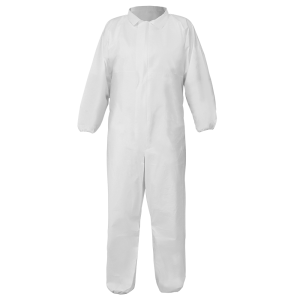 FrogWear™ Premium Microporous PE Film-Laminated Disposable Coveralls with Collar - NW-COV630