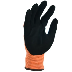Glove Safe VHO-1387- 13 Gauge, Puncture Level 4, Lightweight Glove, Sandy Nitrile Palm, Reinforced Thumb Crotch - Cut Level A7 - DOZEN - Image 5
