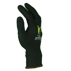 Glove Safe VHO-1836- 18 Gauge, Puncture level A4, Lightweight HPPE/Basalt/Steel Liner w/ Sandy Nitrile Palm - Cut Level A6 - DOZEN - Image 4