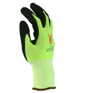 Glove Safe VHO-1855 - 18 Gauge, Puncture Level 2, Lightweight Glove, Sandy Nitrile Palm, Reinforced Thumb Crotch - Cut Level A5 - Image 5