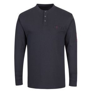 FR32 - Bizflame Knit Antistatic FR Henley