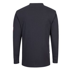 FR32 - Bizflame Knit Antistatic FR Henley - Image 4