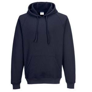 FR708 - Bizflame Knit Heavyweight Hooded FR Sweatshirt - Navy