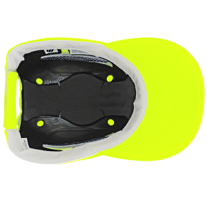 Bullhead Safety™ Head Protection High-Visibility Yellow/Green With Black Mesh Baseball Style Bump Cap - HH-H1-Y - Image 4