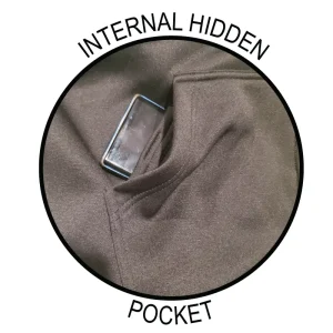 OccuNomix - Class 3 - Recycled Polyester Zip Up Hooded Sweatshirt - Safety Green - LUX-RYSWHZ - Image 4