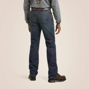 Ariat - FR M4 Relaxed Basic Boot Cut Jean - Shale - 10012555 - Image 5
