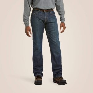 Ariat - FR M4 Relaxed Basic Boot Cut Jean - Shale - 10012555 - Image 6