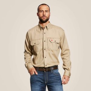 Ariat - FR Solid Vent Long Sleeve Work Shirt -