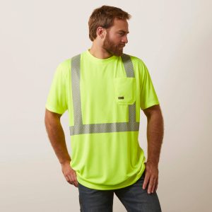 Ariat - Rebar Hi-Vis ANSI T-Shirt -Hi-Vis Yellow - 10039196