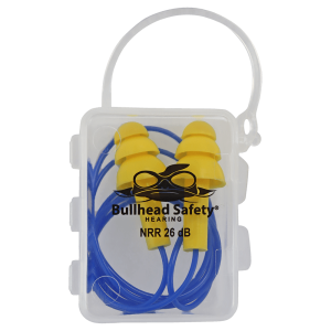 Bullhead Safety Reusable Silicone NRR 26 dB Earplugs - Corded – HP-S2 - Image 6