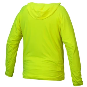 Pyramex Hi-Vis Lightweight Polyester Moisture Wicking Long Sleeve Pocket T-Shirt with Hood – RLPH1NS - Image 8