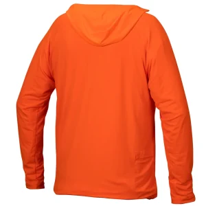 Pyramex Hi-Vis Lightweight Polyester Moisture Wicking Long Sleeve Pocket T-Shirt with Hood – RLPH1NS - Image 3