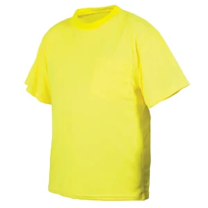 Pyramex Hi-Vis Lightweight Polyester Moisture Wicking Pocket T-Shirt – RTS21NS