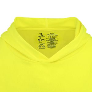Radians ST61-3 Hooded Type R Class 3 Mesh Long Sleeve T-Shirt w/ UV Protection – ST61-3PGS - Image 3