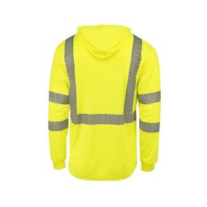 Radians ST61-3 Hooded Type R Class 3 Mesh Long Sleeve T-Shirt w/ UV Protection – ST61-3PGS - Image 6