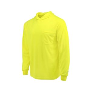 Radians ST61-N Hooded Non Rated Mesh Long Sleeve T-Shirt w/ UV Protection – ST61-NPGS