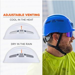 Ergodyne - Skullerz Safety Helmet with Adjustable Venting, Type II, Class C - 8977 - Image 9