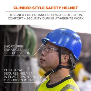 Ergodyne - Skullerz Safety Helmet with Adjustable Venting, Type II, Class C - 8977 - Image 10