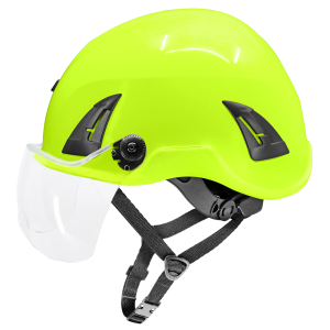 Bullhead Safety™ Head Protection - Toric Polycarbonate Visor for Climbing Style Helmet – HH-Visors - Image 2