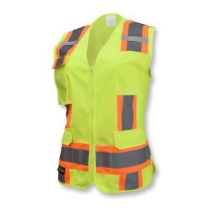 Radians - Women's Class 2 Surveyor Vest - Safety Green - SV6WG