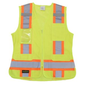 Radians - Women's Class 2 Surveyor Vest - Safety Green - SV6WG - Image 10