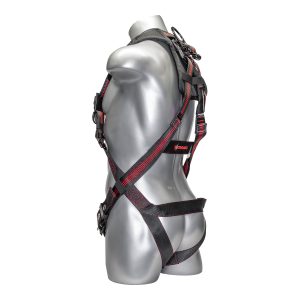 KStrong® Kapture™ Elite+ 5-Point FBH, Enhanced Dorsal D-ring, TB Legs, QC Chest, Shoulder Pad, All Black Fittings - Image 3