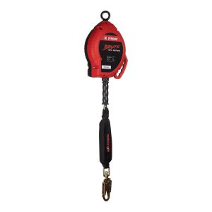 KStrong® BRUTE™ 50 ft. Cable SRL-LE with snap hook. Includes installation carabiner and tagline - Image 3