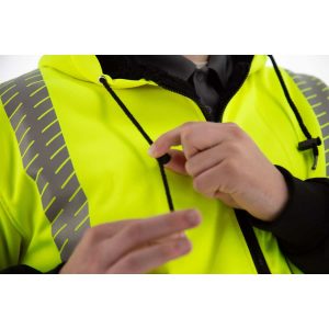 Majestic - Class 3, High Pile Fleece Jacket - Safety Green - 75-5337 - Image 7