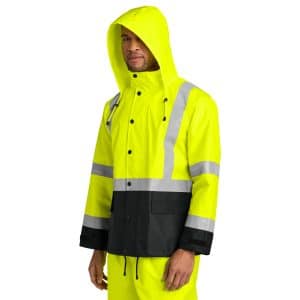 CornerStone® - Class 3, Rain Jacket - CSJ504 - Image 3