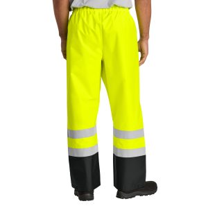 CornerStone® - Class E, Pull-On Rain Pant - Safety Yellow - CSP504 - Image 3