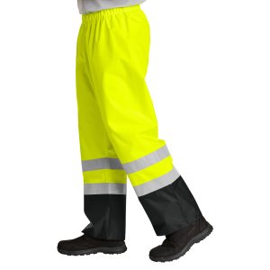 CornerStone® - Class E, Pull-On Rain Pant - Safety Yellow - CSP504 - Image 5