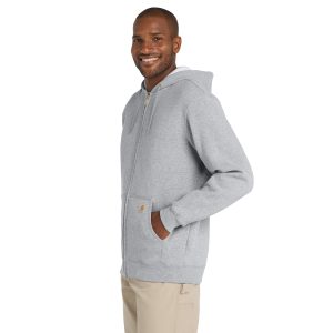 Carhartt - Hooded Zip-Front Midweight Sweatshirt - K122 - Image 25
