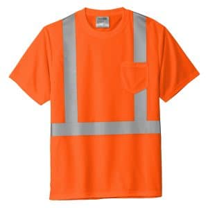 CornerStone® - Class 2, Mesh Tee - Safety Yellow - CS200 - Image 3