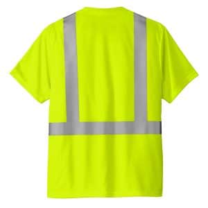 CornerStone® - Class 2, Mesh Tee - Safety Yellow - CS200 - Image 4