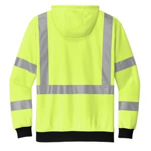 CornerStone® - Class 3, Heavy Duty Fleece Full Zip Hoodie - CSF300 - Image 4