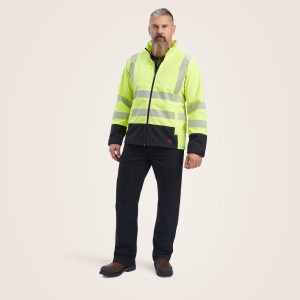 Ariat - CLOSEOUT Class 3, FR Waterproof Insulated Jacket - Safety Green - 10041789 - Image 7