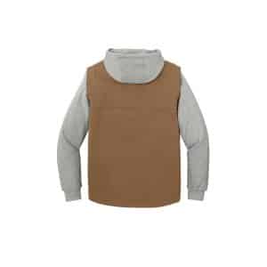 CornerStone® Duck Fleece Full-Zip Hooded Jacket - CSJ42 - Image 11