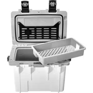 Pelican - 14QT Elite Personal Cooler - White/Grey – 14Q-1-WHTGRY - Image 8