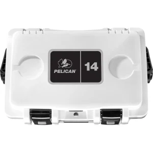 Pelican - 14QT Elite Personal Cooler - White/Grey – 14Q-1-WHTGRY - Image 3